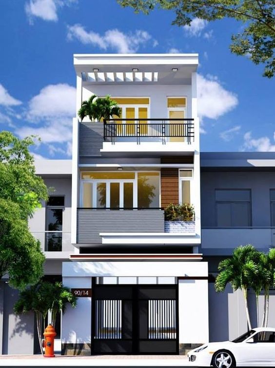 nhà phố 5m đẹp 5