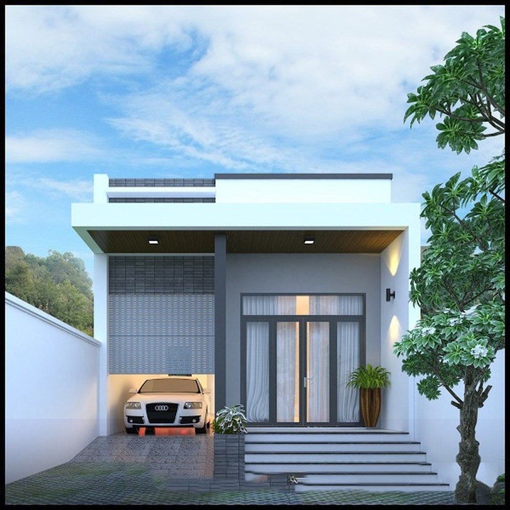 nhà phố cấp 4 đẹp 2