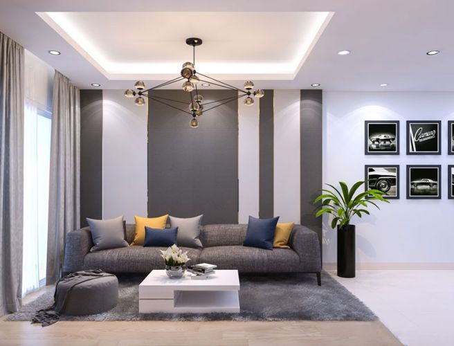 decor phòng khách chung cư 6