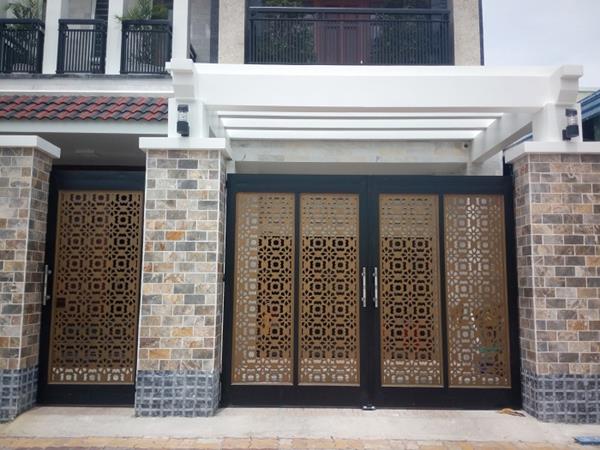 mái cổng sắt đẹp 12