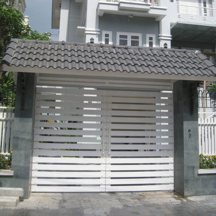 mái cổng sắt đẹp 20
