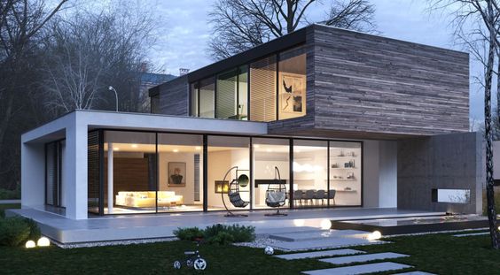 mặt trước nhà 2 tầng đẹp 10