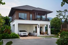 mặt trước nhà 2 tầng đẹp 3