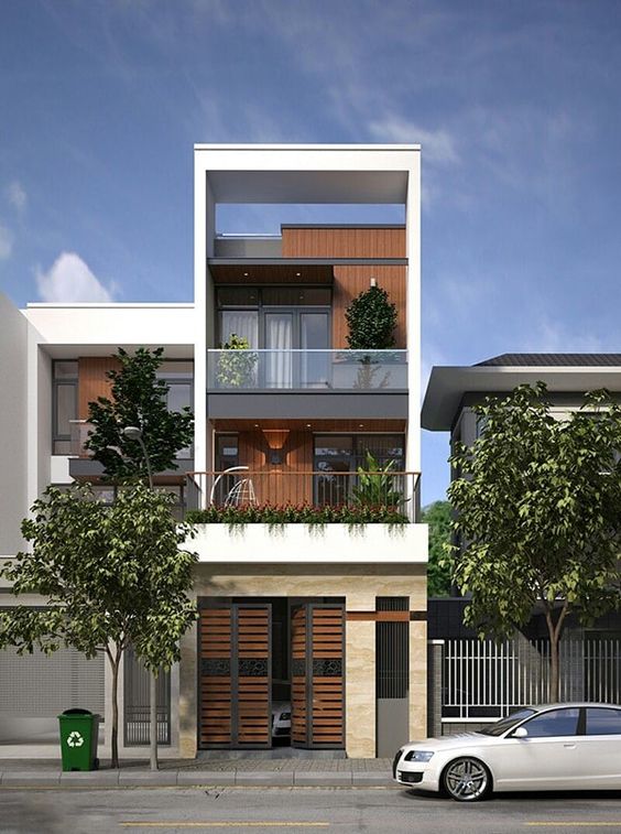 mẫu nhà 3 tầng đẹp 2020 13