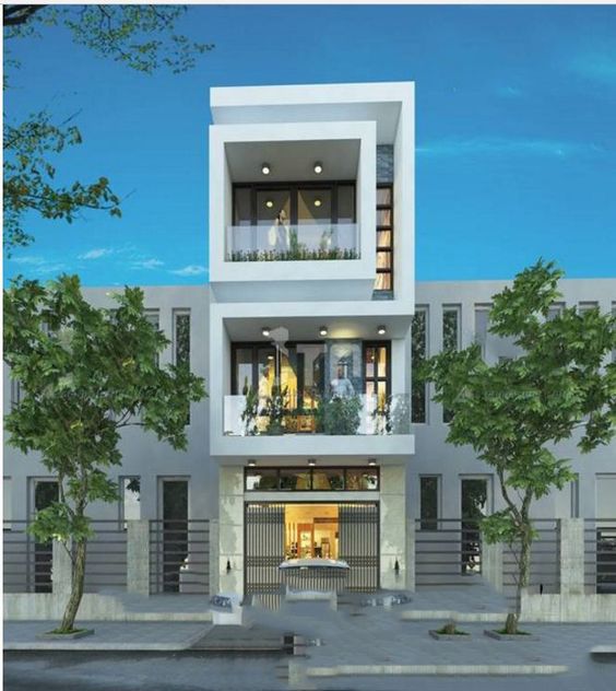 mẫu nhà 3 tầng đẹp 2020 15