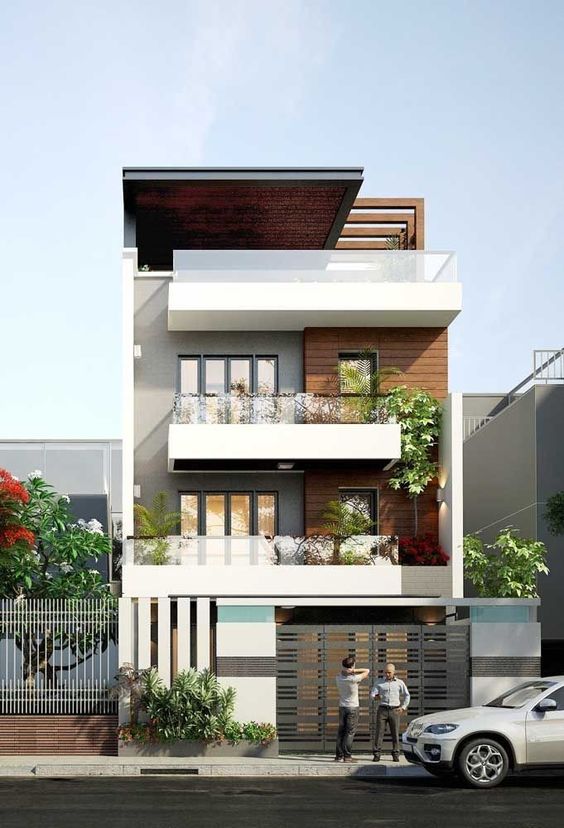 mẫu nhà 3 tầng đẹp 2020 9