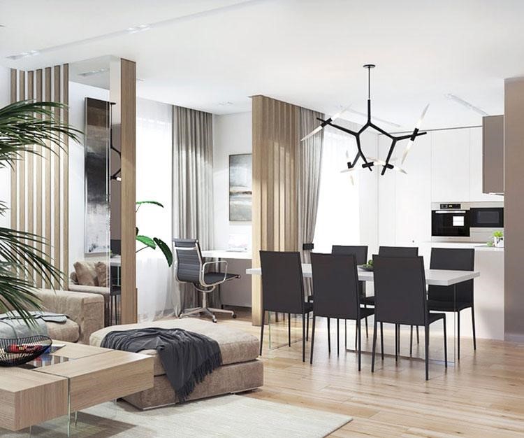 thiết kế phòng bếp chung cư 6