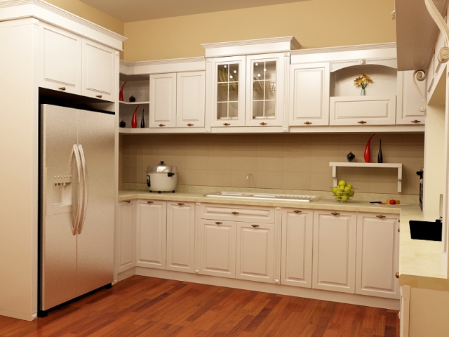 thiết kế phòng bếp chung cư 9