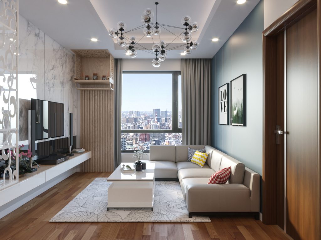 thiết kế căn hộ chung cư nhỏ 16