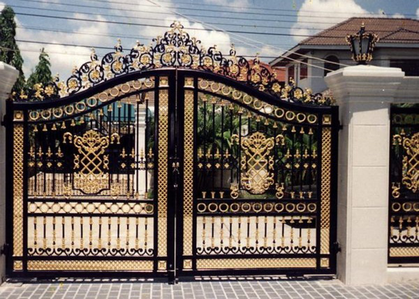 cổng sắt hoa văn đẹp 26