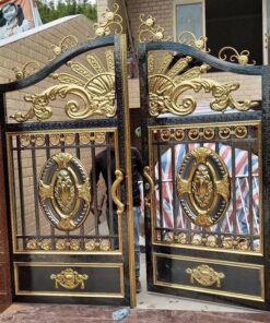 cổng inox mạ màu đẹp 50