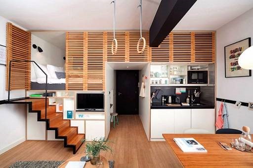mẫu thiết kế căn hộ 35m2 3