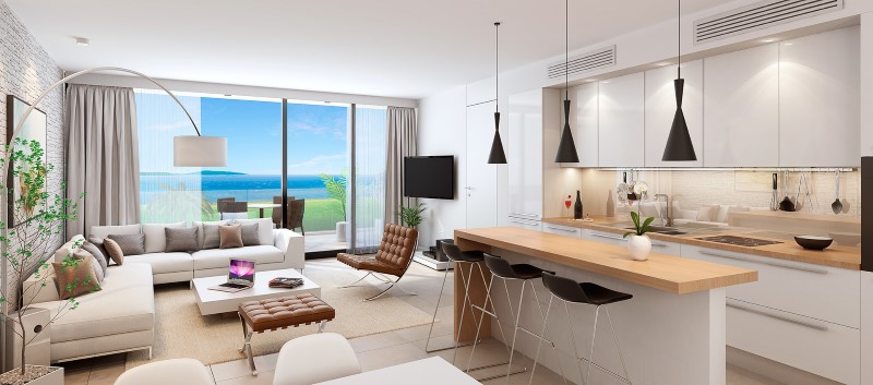 mẫu thiết kế căn hộ 35m2 7