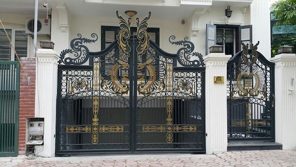 Top 10 mẫu trụ cổng sắt đẹp dành cho nhà mặt phố, biệt thự lớn của ...