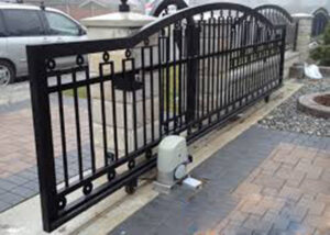 cổng sắt đẩy đẹp 3