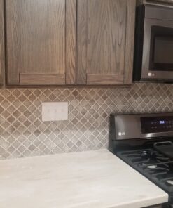 kính ốp bếp giả gạch 22