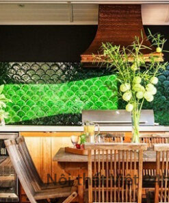 kính ốp bếp giả gạch 37