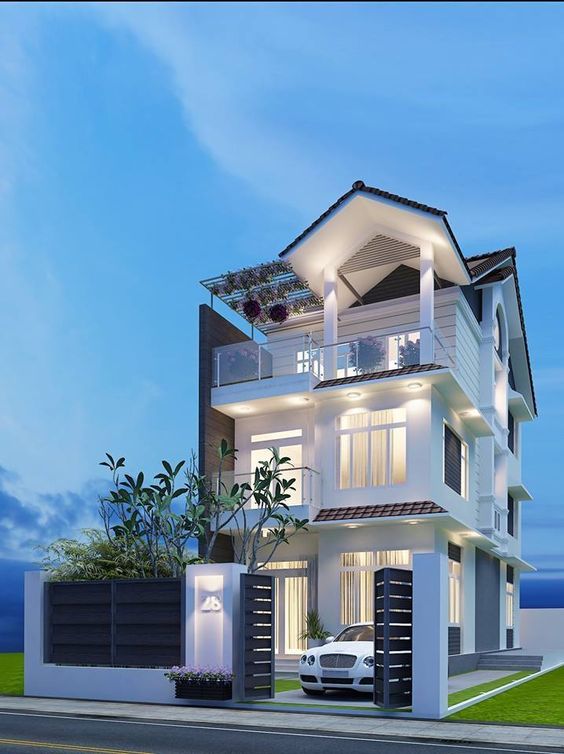 thiết kế nhà ống 90m2 3