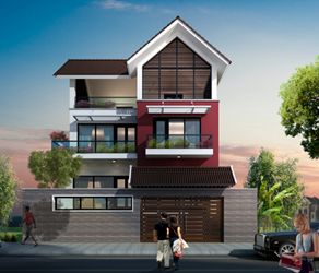 thiết kế nhà ống 90m2 4