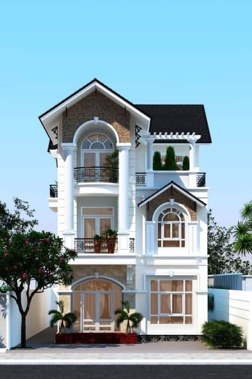 thiết kế nhà ống 90m2 7