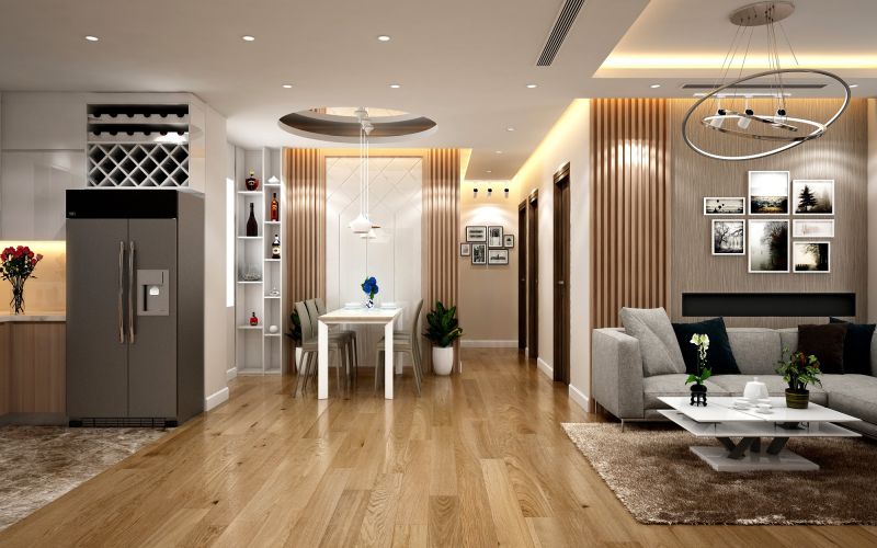 cách trang trí nhà chung cư 70m² 4